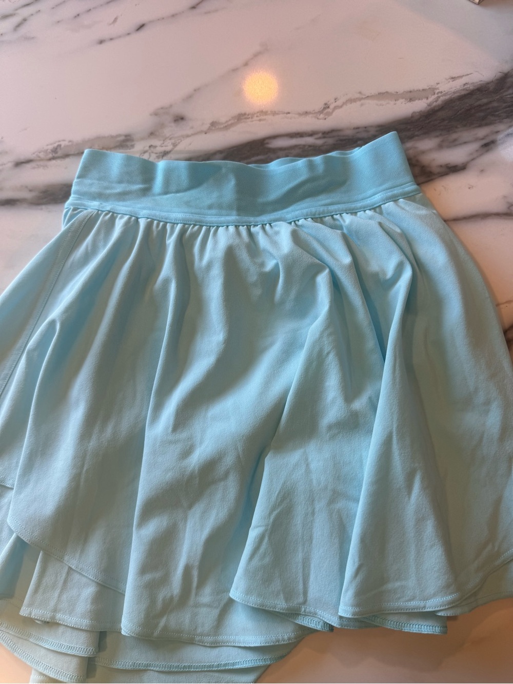 lululemon athletica Light Blue Circle Skirt tennis pickleball
